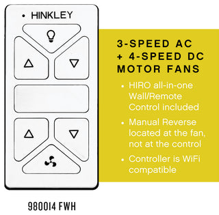Hinkley Ventus 52" Integrated LED Indoor Ceiling Fan, Pewter