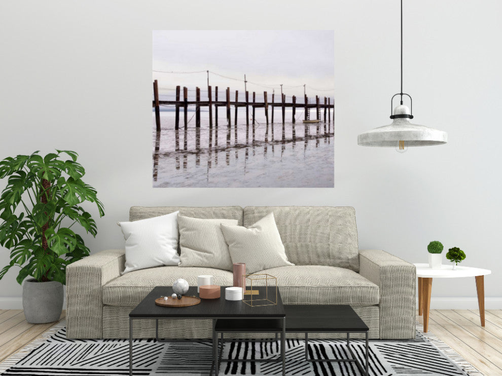 The Bay Pier 2 Giclee Wrap Canvas Wall Art