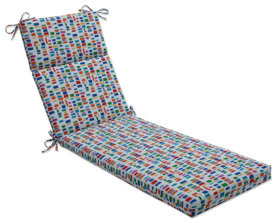 Color Tabs Primaries Chaise Lounge Cushion