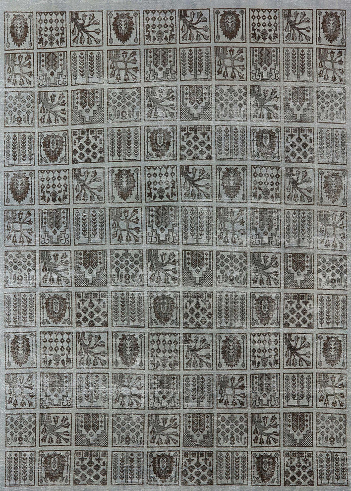 Ahgly Company Indoor Rectangle Mid-Century Modern Area Rugs, 2' x 5'