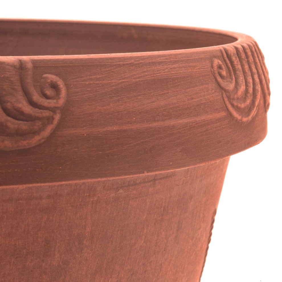 Dragonfly Pot, Terra-Cotta