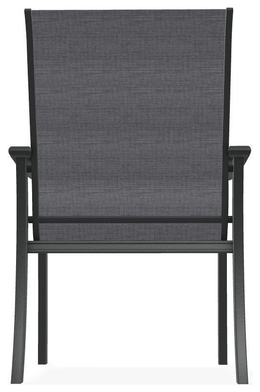 St. Catherine Sling Outdoor Armchair, Augustine Pewter/Graphite