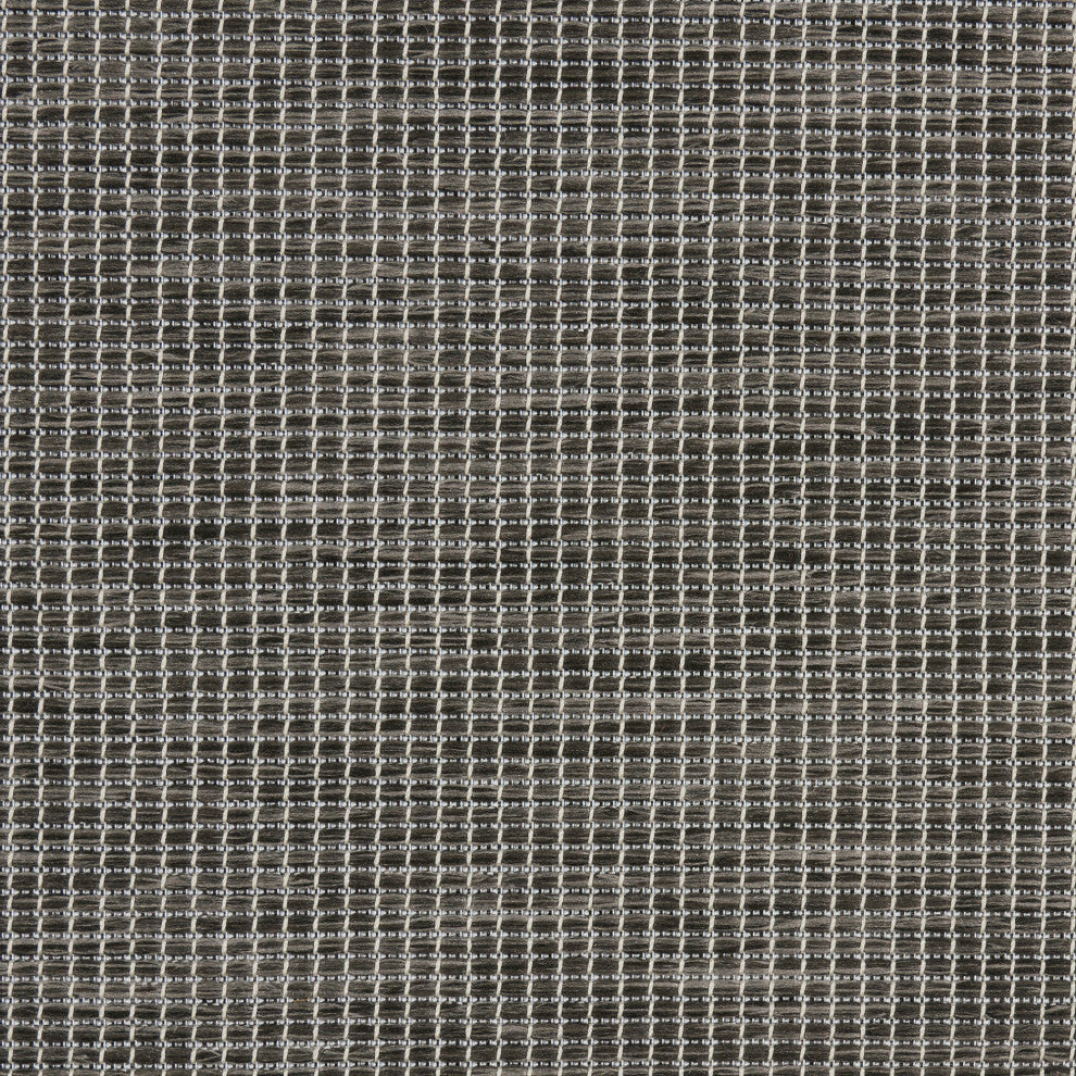 Nourison Positano Contemporary Area Rug, Charcoal, 2'2"x10' Runner