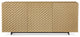 HomeRoots 70.5" X 19.5" X 30" Gold Buffet