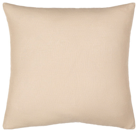 Surya Linen Solid Lsl-004 Pillow Shell With Polyester Insert 18"H X 18"W