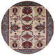 Ahgly Company Indoor Round Mid-Century Modern Area Rugs, 4' Round