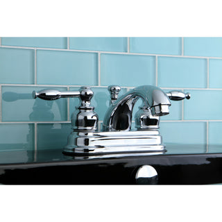 Kingston Brass 4" Centerset Bathroom Faucet, Polished Chrome