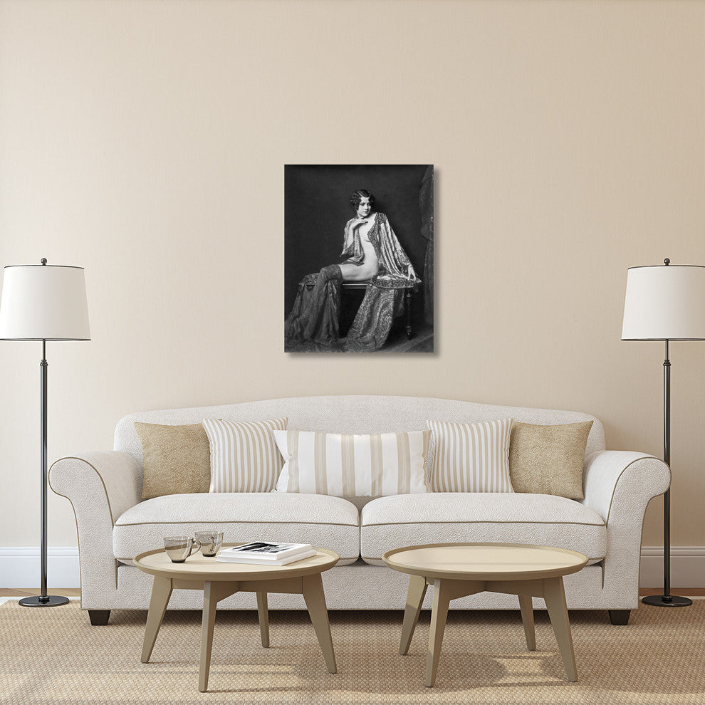 "Jean Ackerman" Stretched Canvas Giclee by Hollywood Photo Archive, 32x40"