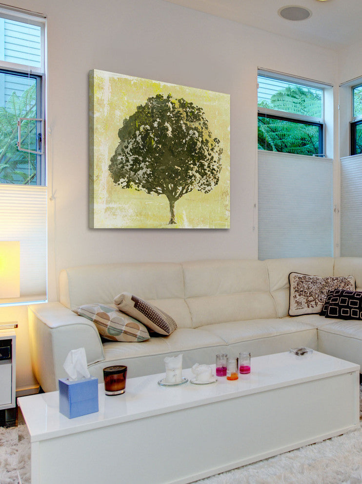 "Midori" Painting Print on Canvas by Aryai
