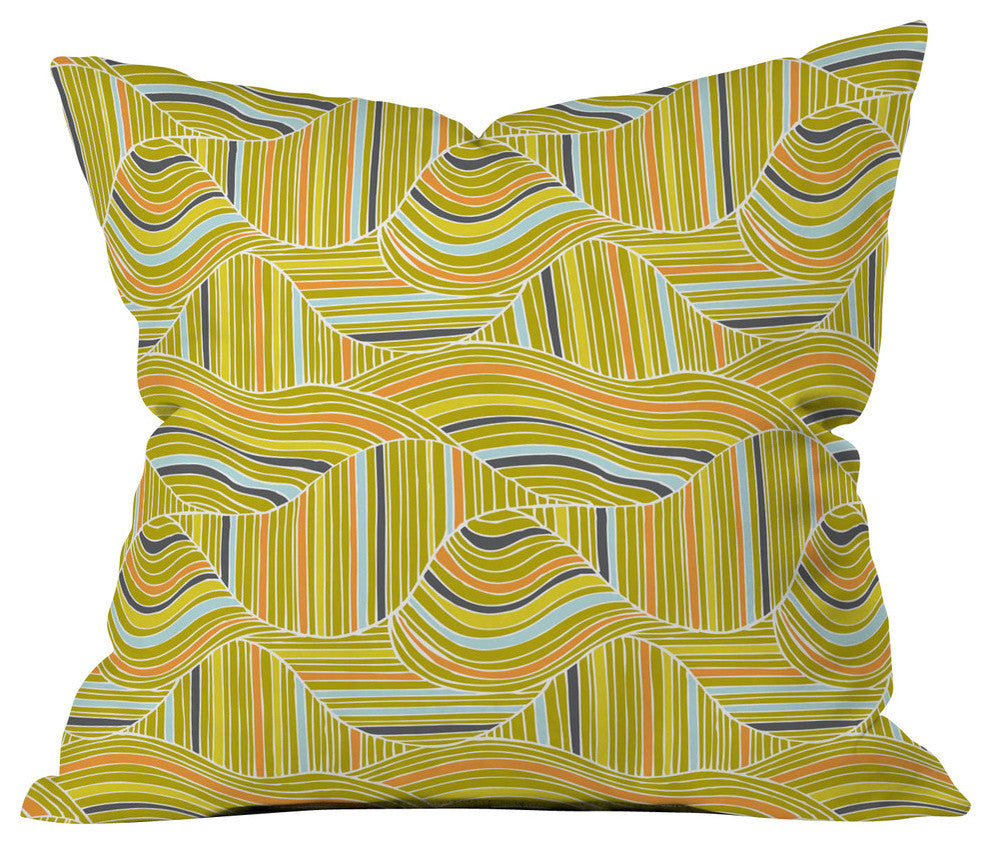 Heather Dutton Dunes Outdoor Throw Pillow