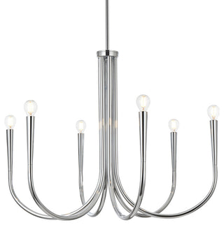 Home Living 30" Chandelier, Chrome