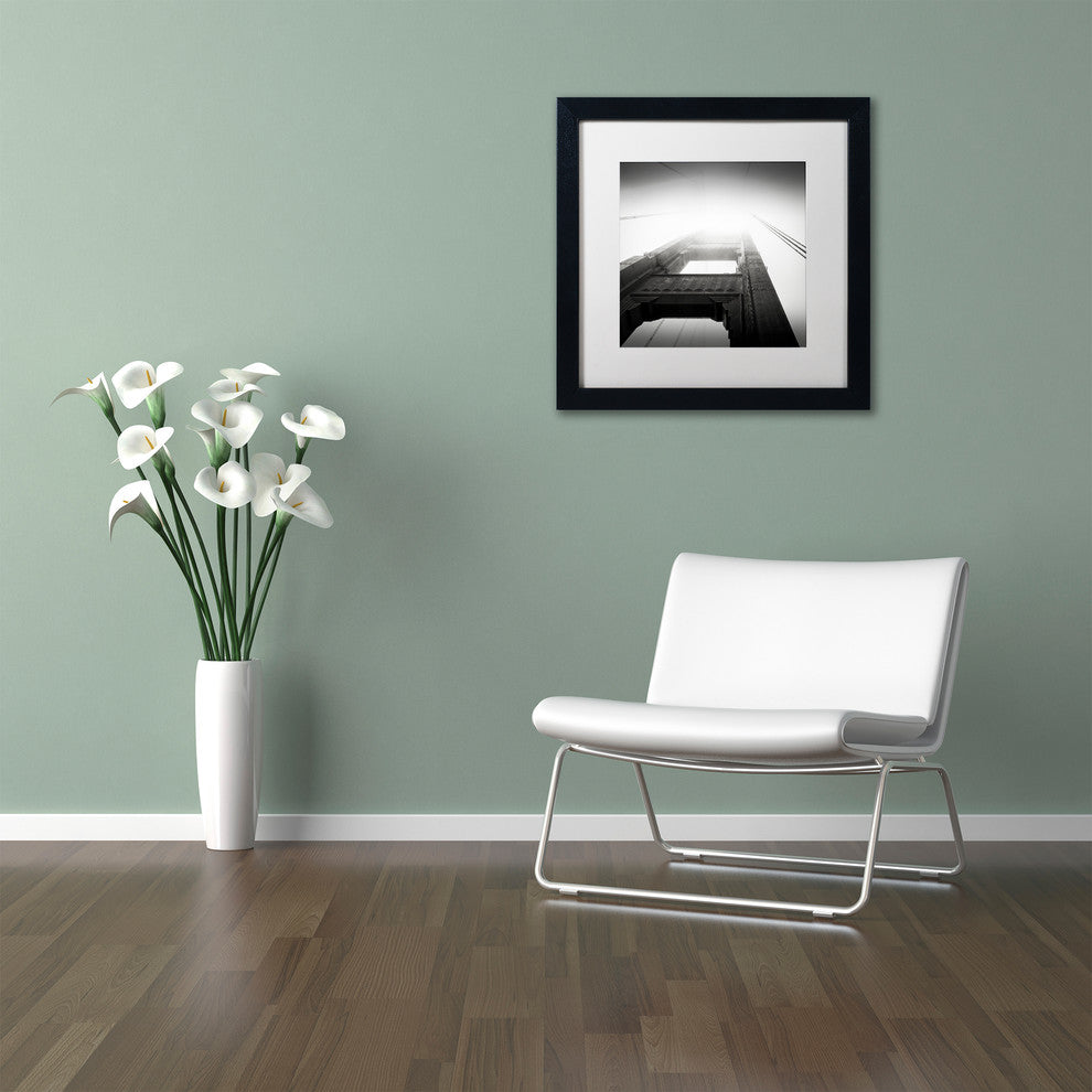 'The Crossing' Matted Framed Canvas Art by Dave MacVicar