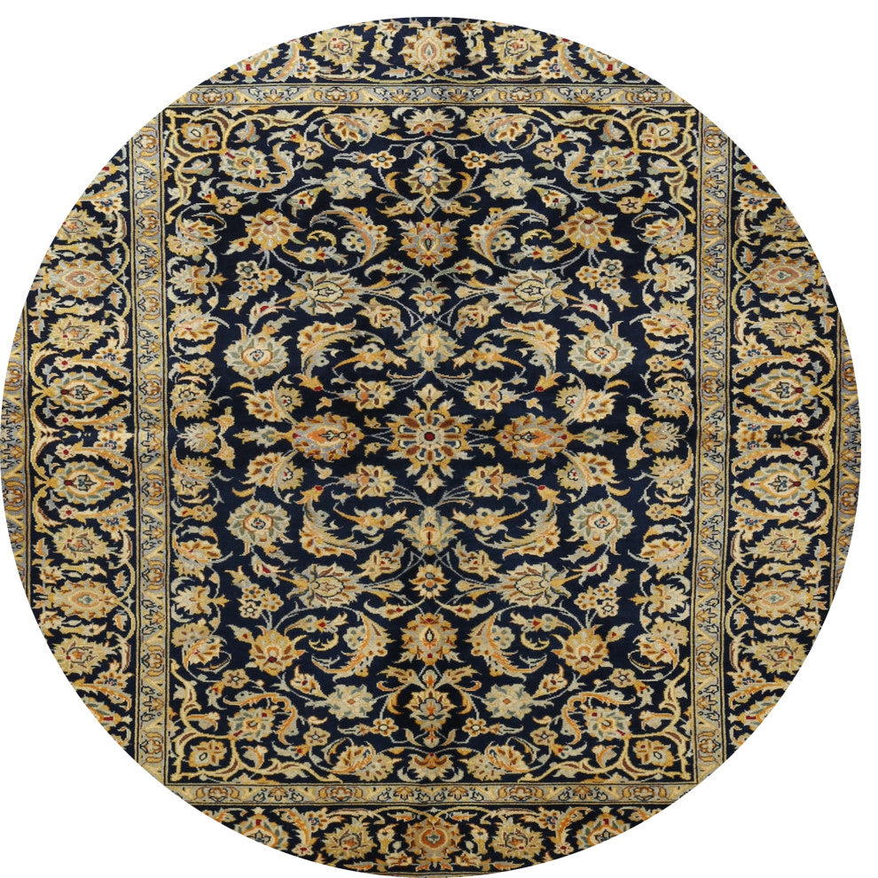 Ahgly Company Indoor Round Traditional Area Rugs, 4' Round