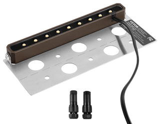 VEVOR 8-Pack 6.8" LED Hardscape Lighting Retaining Wall Step Paver Lights 3W