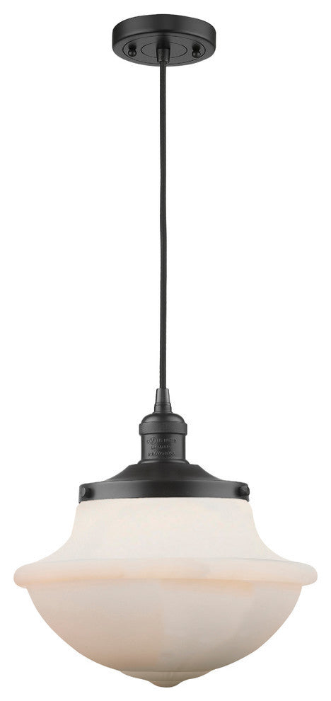 Innovations Lighting 201C-Bk-G542W-Led 1 Light Dimmable Led Pendant