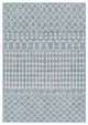 Surya Veranda VRD-2307 6'7"x9' Rug, Dark Blue/Taupe/Ivory