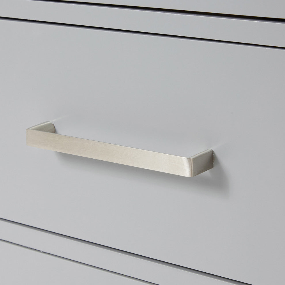 Ariel Bristol 60" Single Oval Sink Bathroom Vanity, Carrara Quartz