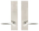 Stratus Lever, Tubular Privacy, Satin Stainless Steel, 2-3/4" Backset