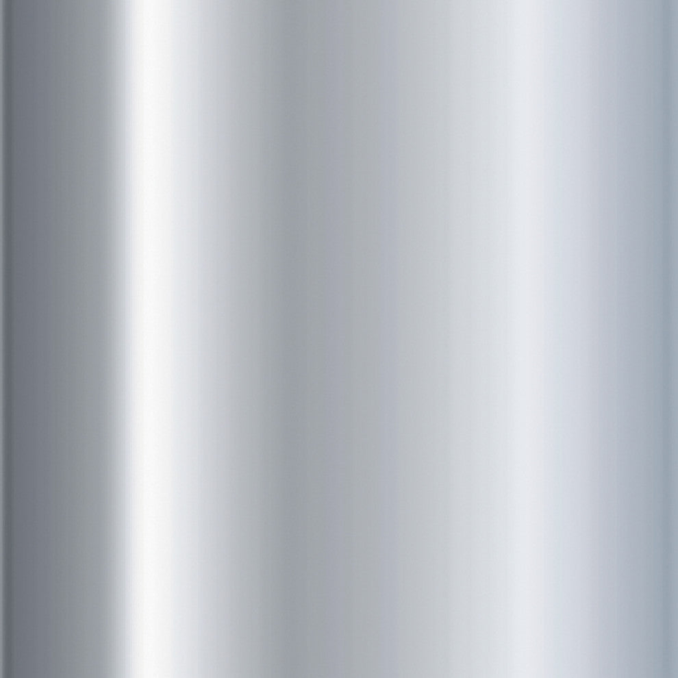 Madeline 60"x76" Frameless Shower Door with Fixed Panel in Polished Chrome