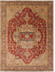 8' 10" X 11' 11" Persian Fine Serapi Handmade Wool Rug - Q16022