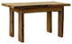 Autumnwood Table - Live Edge Blue Mountain Locust Collection, Mushroom Stain, 5 Foot
