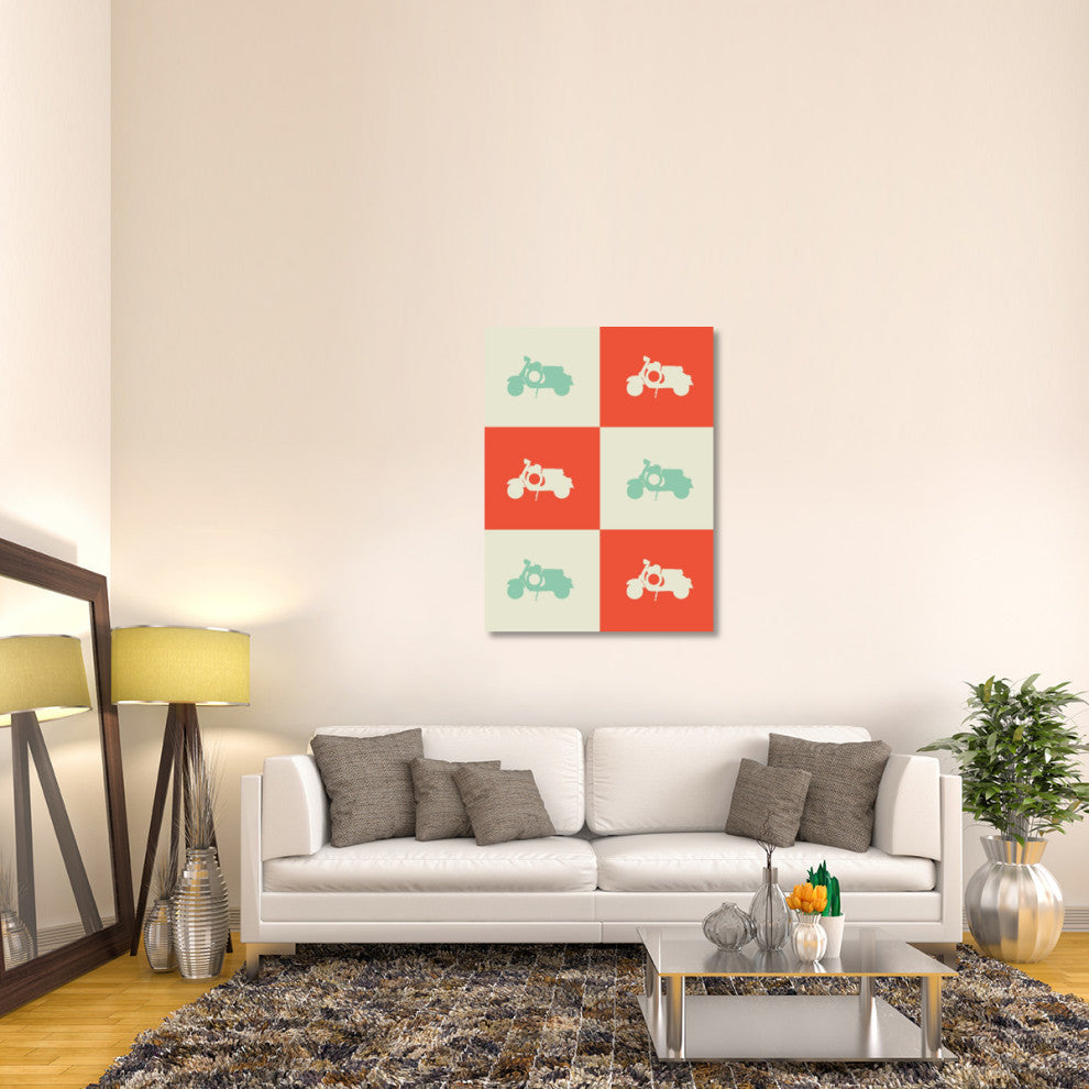"Scooter" Poster Fine Art Print