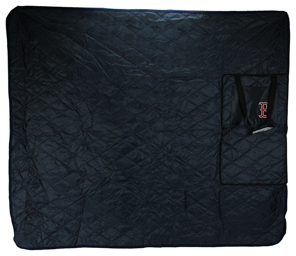 Boston Red Sox Zip Up Indoor/Outdoor Throw Blanket