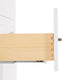 ARIEL Hamlet 73" Double Rectangle Sink Bath Vanity in White With Quartz Top