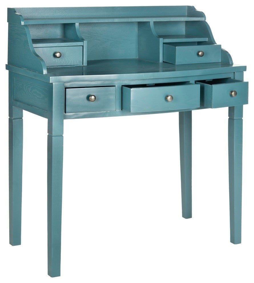 Safavieh Landon Writing Desk, Slate Teal