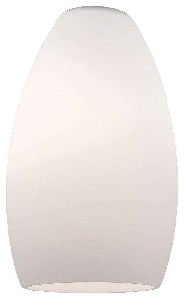 Inari Silk Champagne Pendant Glass Shade, Opal Glass