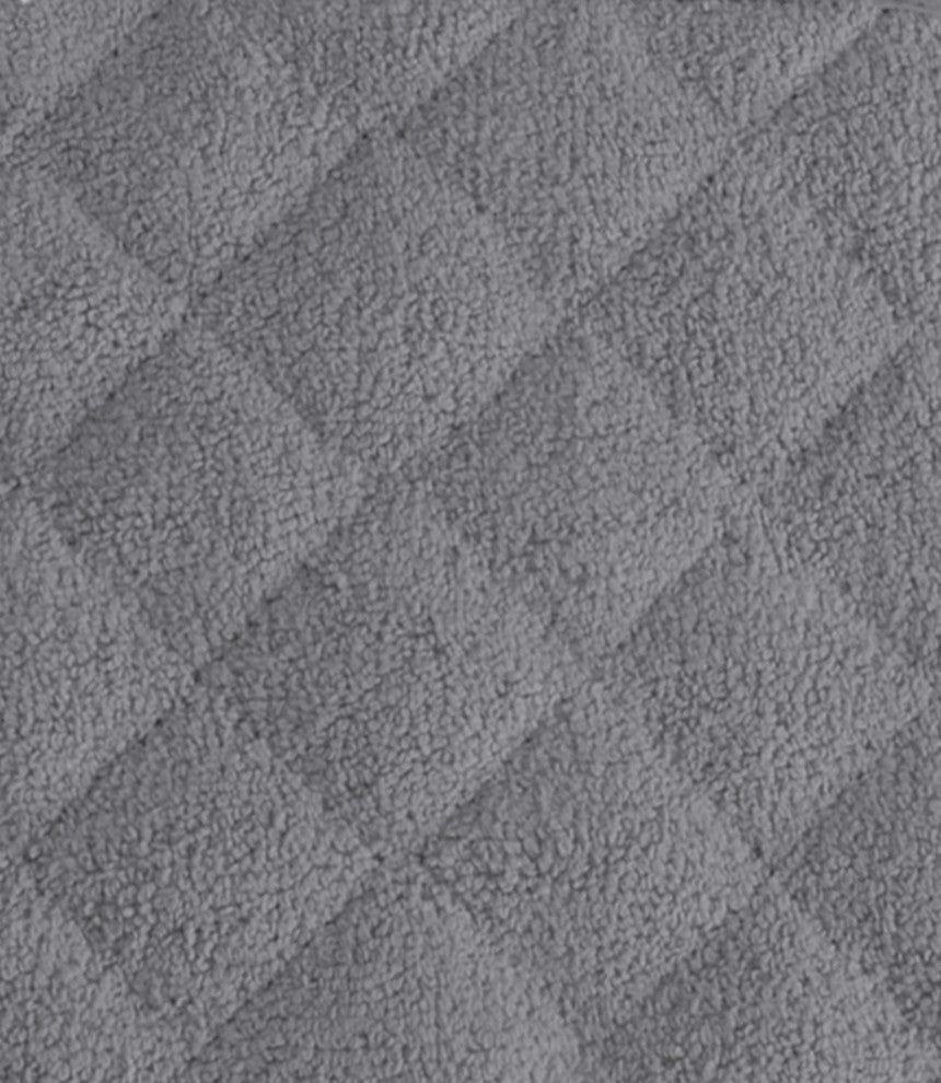 DII Gray Terry Potholder, Set of 3