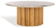 Safavieh Couture Roxiella Marble Coffee Table, Brown / Natural
