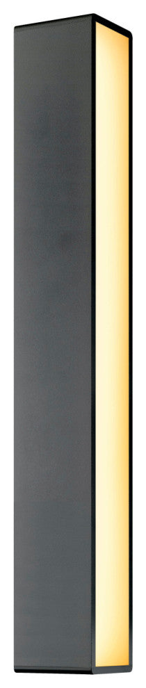 Sonneman 7254-WL Inside-Out Sideways 1 Light 24" Tall Compliant - Textured Gray