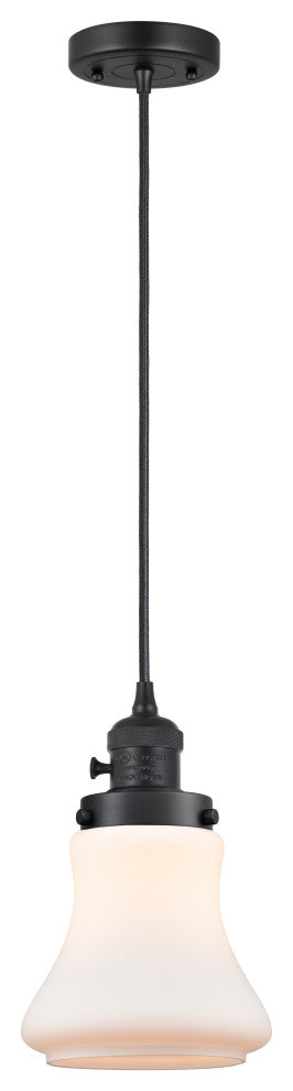 INNOVATIONS 201CSW-BK-G191 1-Light Mini Pendant Matte Black