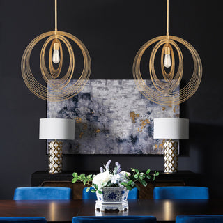 Doral 1 Light Renaissance Gold Pendant
