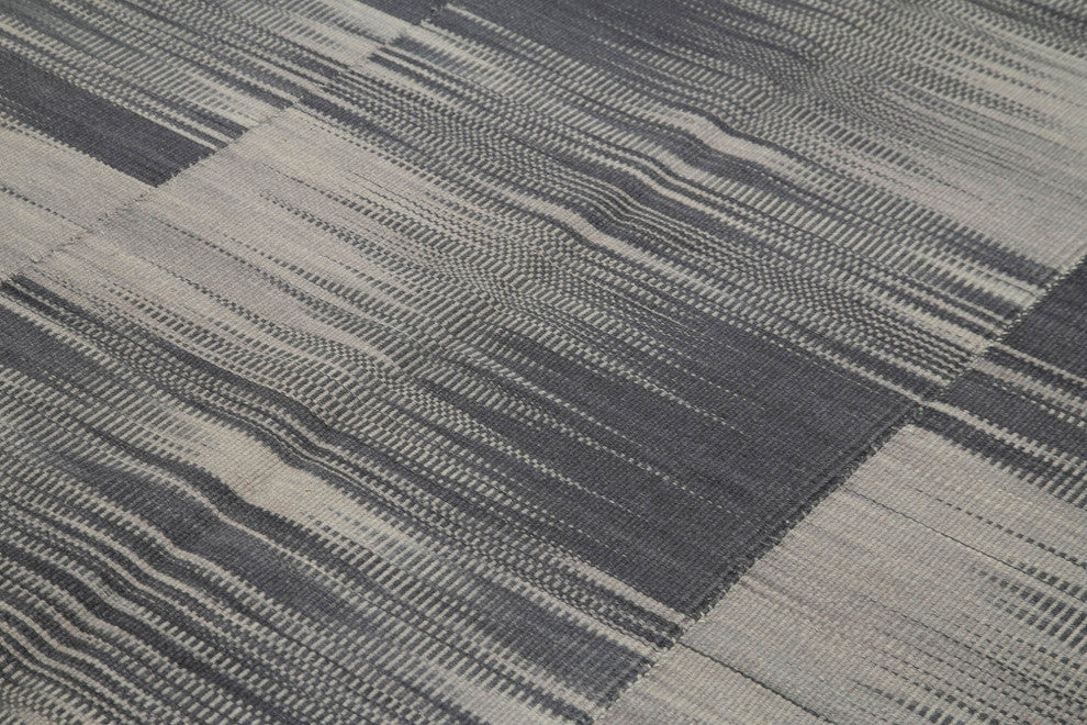 Rug N Carpet - Handmade Turkish 6' 11'' x 8' 1'' Flatweave Wool Kilim Rug