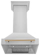 ZLINE 30" Stainless Steel Hood With Stainless Steel Shell, 8654STZ-30-CB