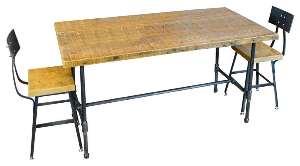 Reclaimed Wood Table, Dining Table, 30x84x30, Natural Wood