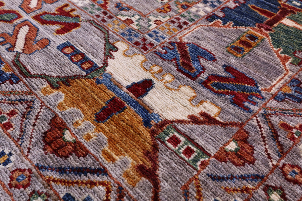 5' 10" X 7' 10" Fine Turkmen Ersari Handmade Rug Q11268