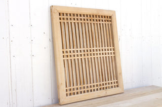 Large Criss-Cross Chinese Window