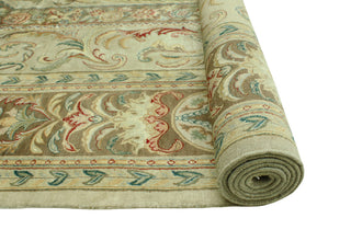 Pak-Persian deren Gray/Light Brown Rug, 9'1x12'3