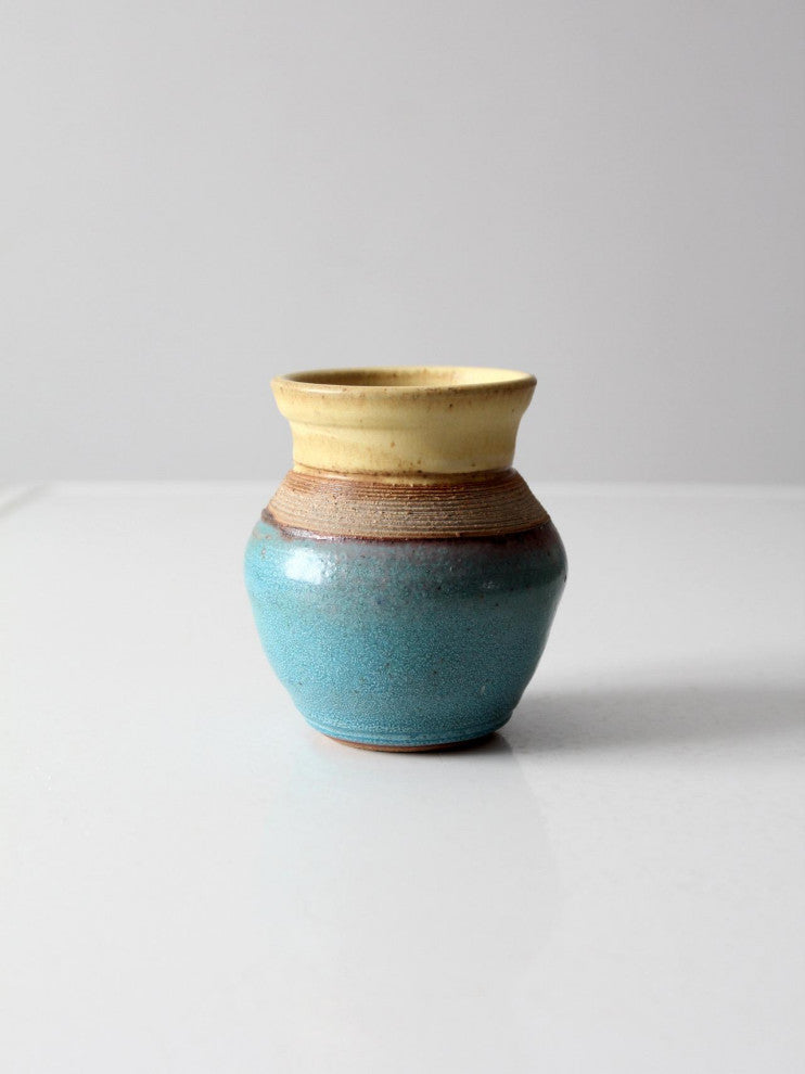 Consigned, Vintage Studio Pottery Jar