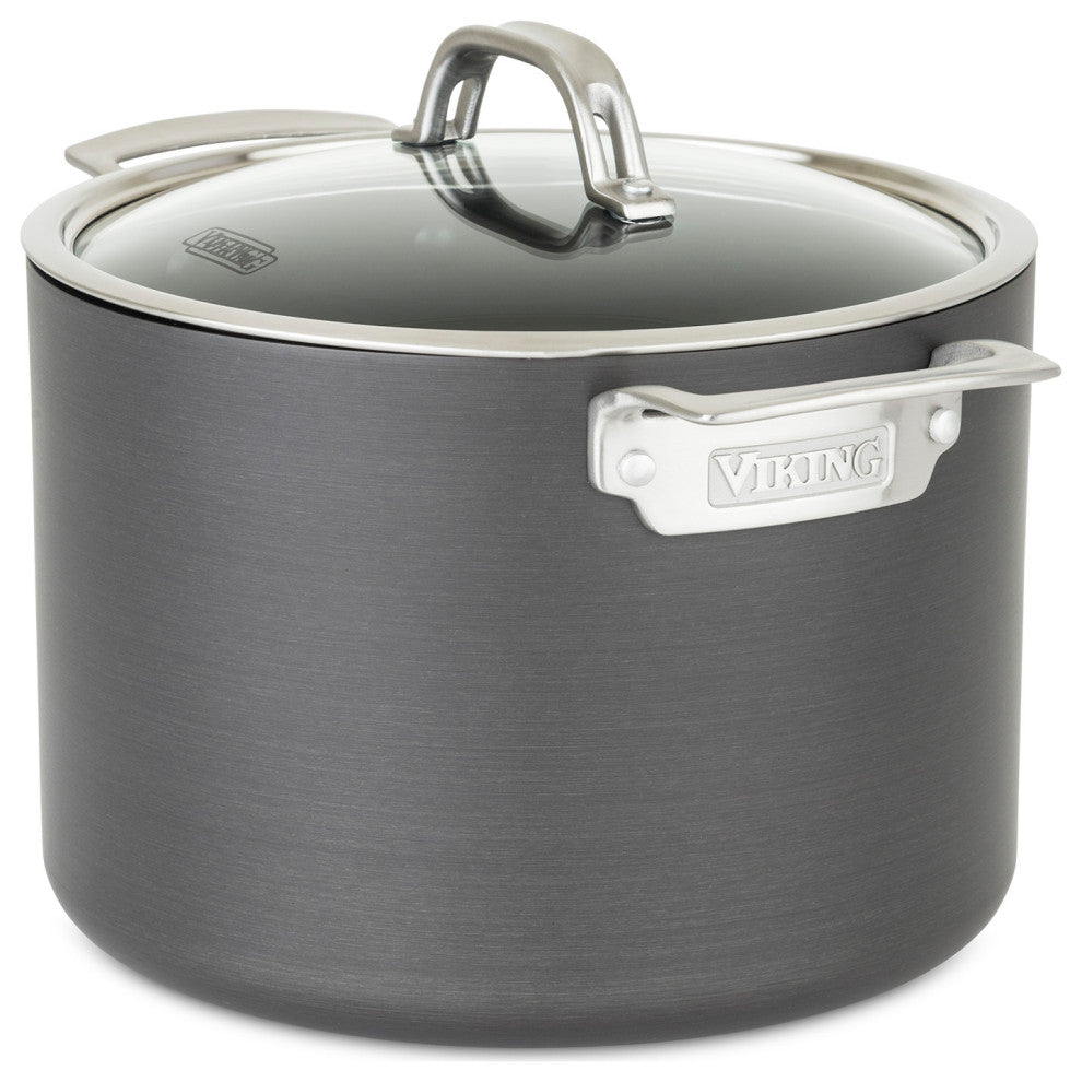 Viking Hard Anodized Nonstick 8 Qt Stock Pot, 24 cm