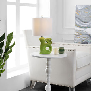 Safavieh Ruby Rabbit Lamp Green