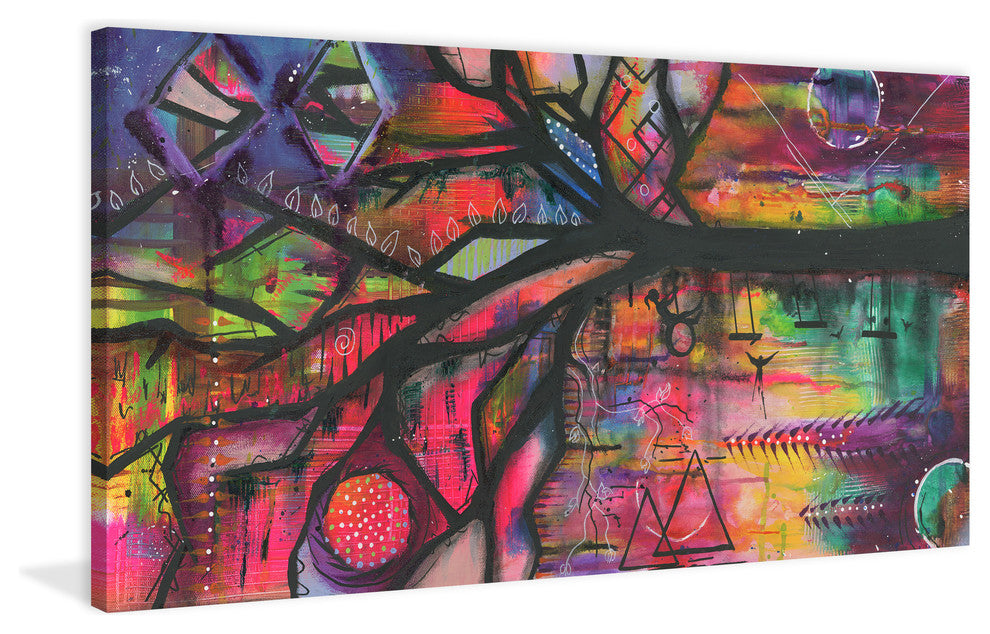 Marmont Hill, "In the Trees" by Sloane Kady Print on Wrapped Canvas, 60x30