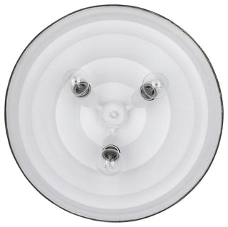 Keating 3-Light Pendant Antique Black Iron