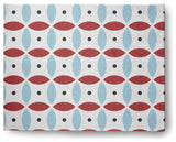 Geometric Spring Chenille Rug, Ligonberry Red, 8'x10'