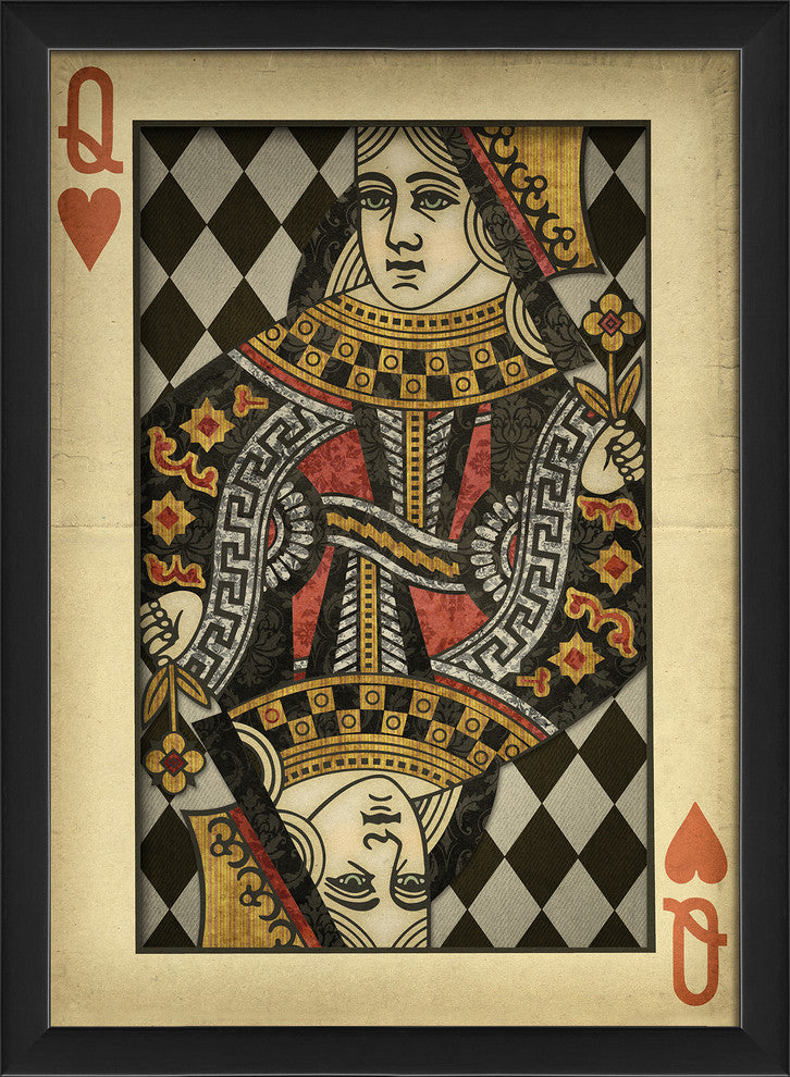 Queen of Hearts Print