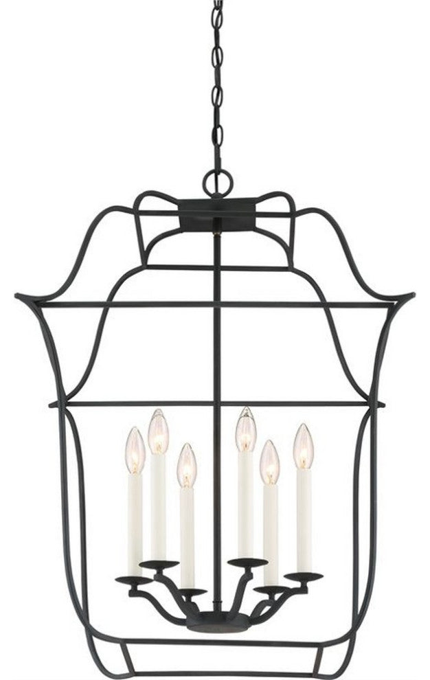 Quoizel Gallery Six Light Foyer Pendant GLY5206BA