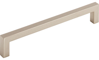 Top Knobs M1285 Square 6-5/16 Inch Center to Center Handle - Polished Nickel